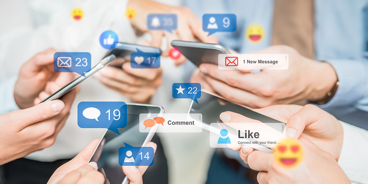 Social media concept.